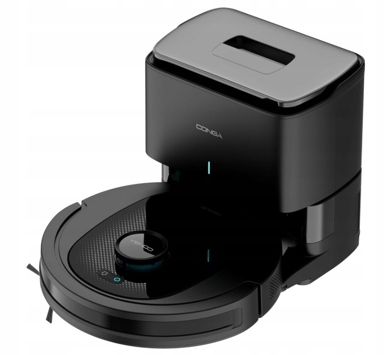 Robot aspirador Cecotec 7490 Ultimate Home X negro, 2600 Pa, Fregado