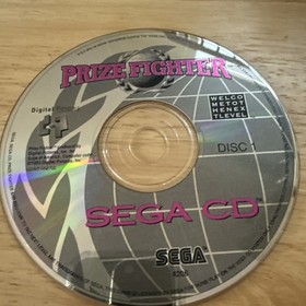 Prize Fighter (Sega CD, 1993) Working Game Only