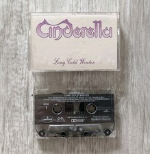 Cinderella Long Cold Winter 1988 TESTED Cassette Tape 80s Hair Band Rock Album