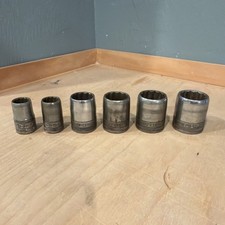 S-k Tools Socket Set 12 Drive 12pt 40119 40120 40128 40130 40132 40134