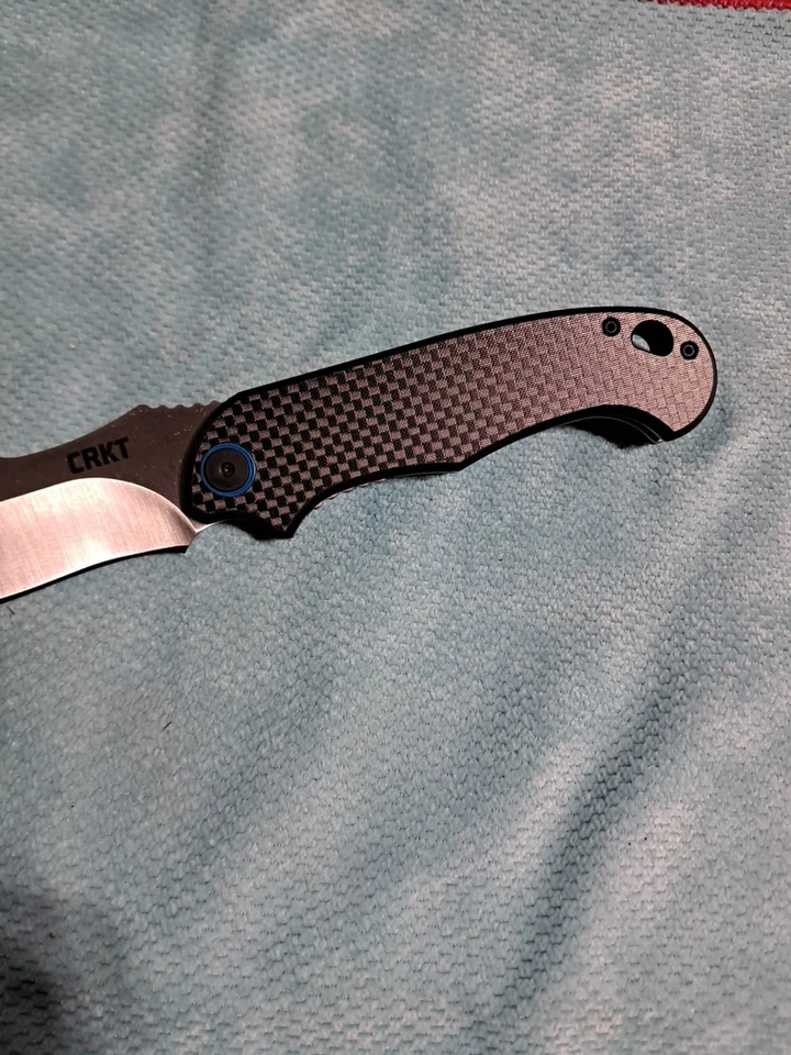 CRKT Columbia River P.S.D. Faca de bolso de fibra de carbono ponta solta - Imagem 4 de 4