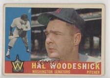 1960 Topps Hal Woodeshick #454 m5x