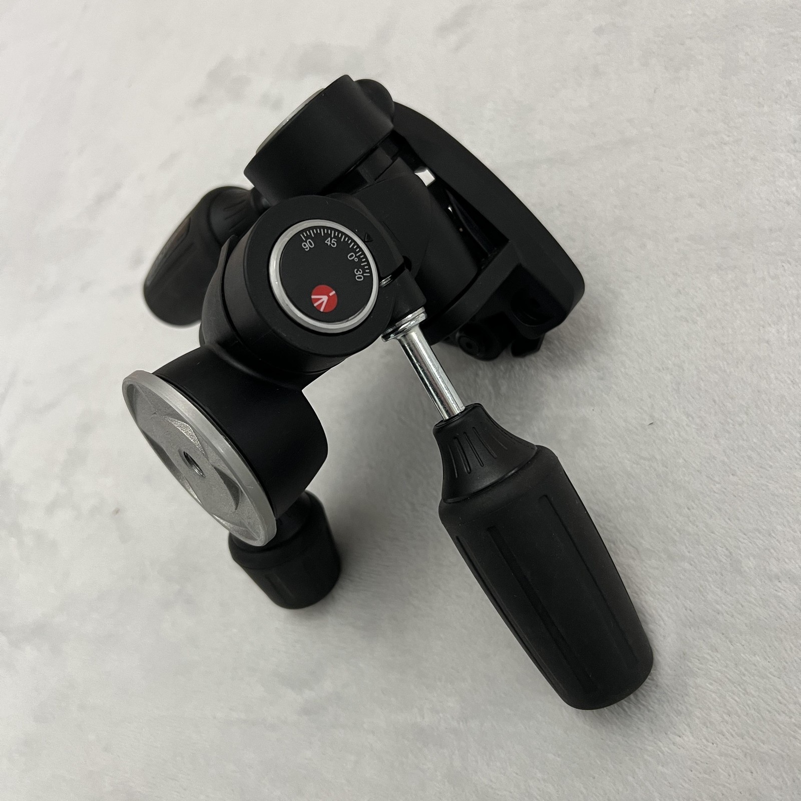 Manfrotto 804RC2 3-Way Pan Tilt Tripod Head Quick Release Made In Italy