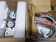 Guardian G3600LF Mixing Valve 6GPM with Guardian G5022BP-HG Eye Wash/Drench Hose