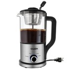 Drip Electric Coffee Maker and Electric Kettle, 600 Watts, 1.2L, BPA-Free, Gl...