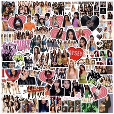 123Pcs KATSEYE Stickers Set Waterproof Decals for Laptop Water Bottle Phone Book
