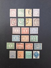 Netherlands - Numerals 1876-1923 - beautiful used stamps
