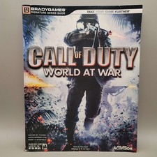 Call Of Duty World At War Brady Games Signature Series Strategy Guide with Map