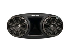 Kicker 41KMT674 Marine Wakeboard Tower 6.5" Speakers, Single No Mounting Bracket