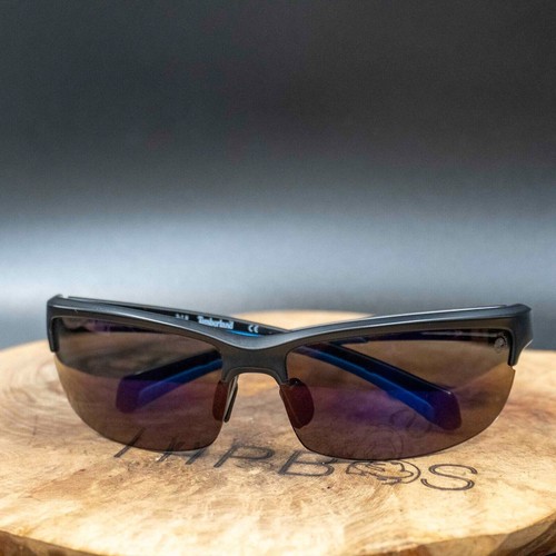 Timberland Mens Sunglasses TB9103 02D Black Frame Mirrored Polarised Lenses - Picture 5 of 9