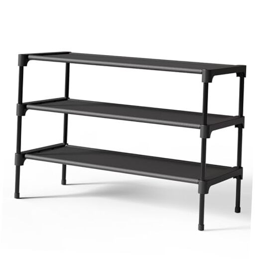 Premium Non-Woven Shoe Rack Organizer Shelf for Closets-image