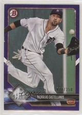 2018 Bowman Purple 28/250 Nick Castellanos Nicholas Castellanos #17 nh6