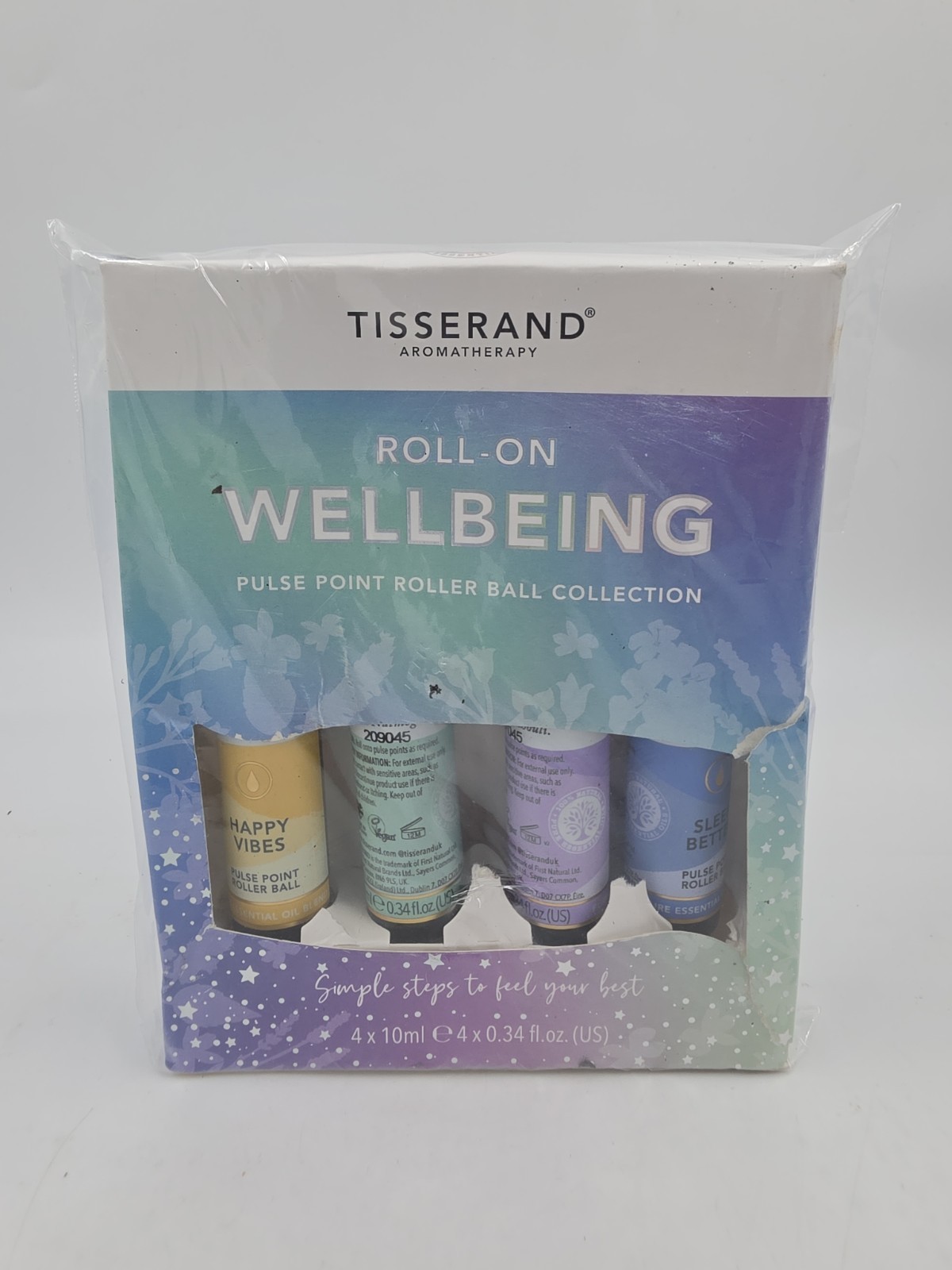NEW Tisserand Aromatherapy Roll-on Wellbeing Collection 4x 10ml - Image 8