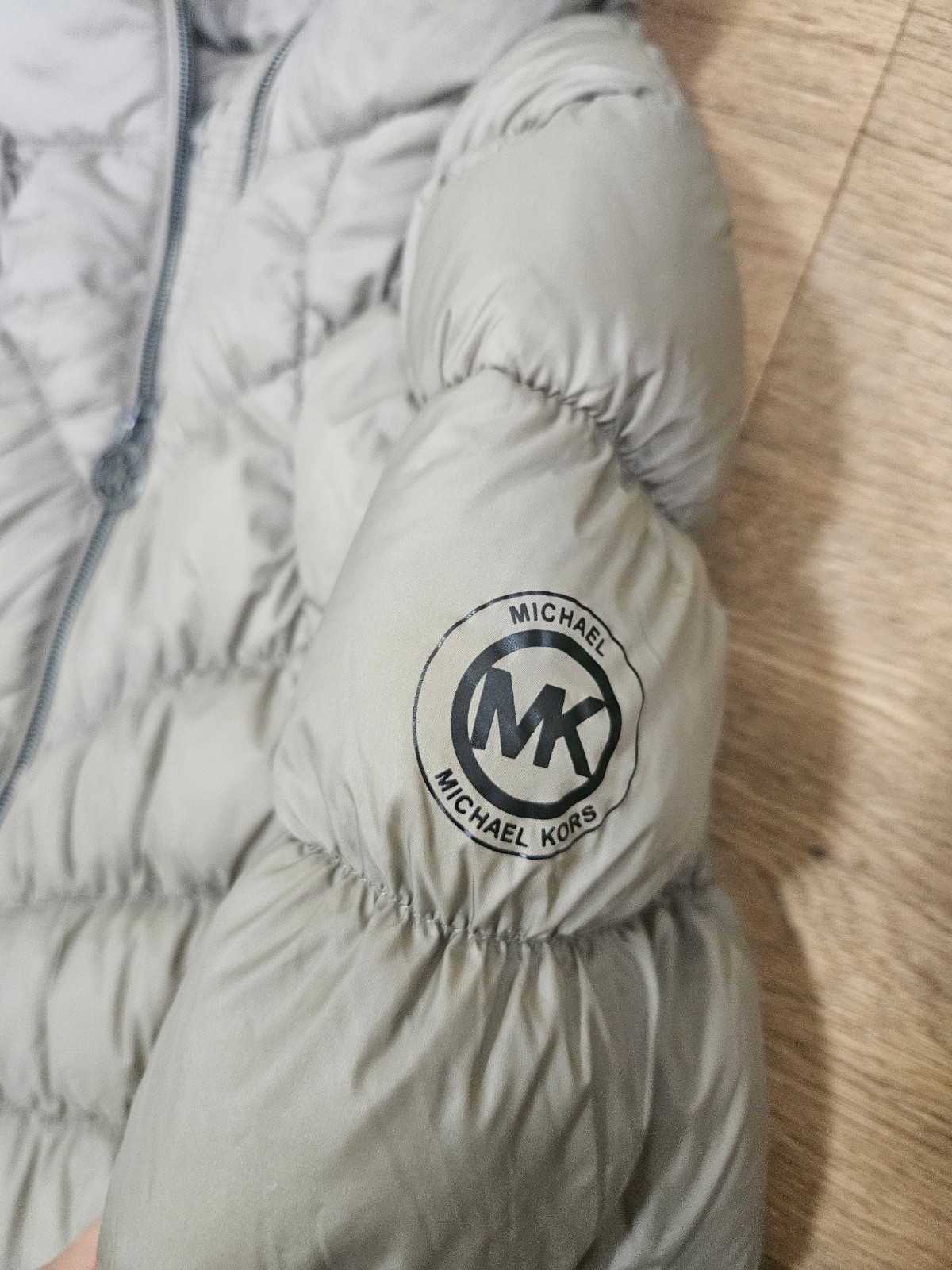 Michael Kors Packable Down Jacket Gray Size XS - image 2