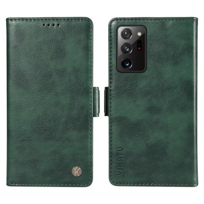 For Samsung Note20 A91 A81 A73 Simple Solid Color PU Leather Wallet Phone Case