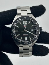 #75 Tag Heuer Formula 1 Quartz 41mm SS Black Dial  WAZ1110.BA0875