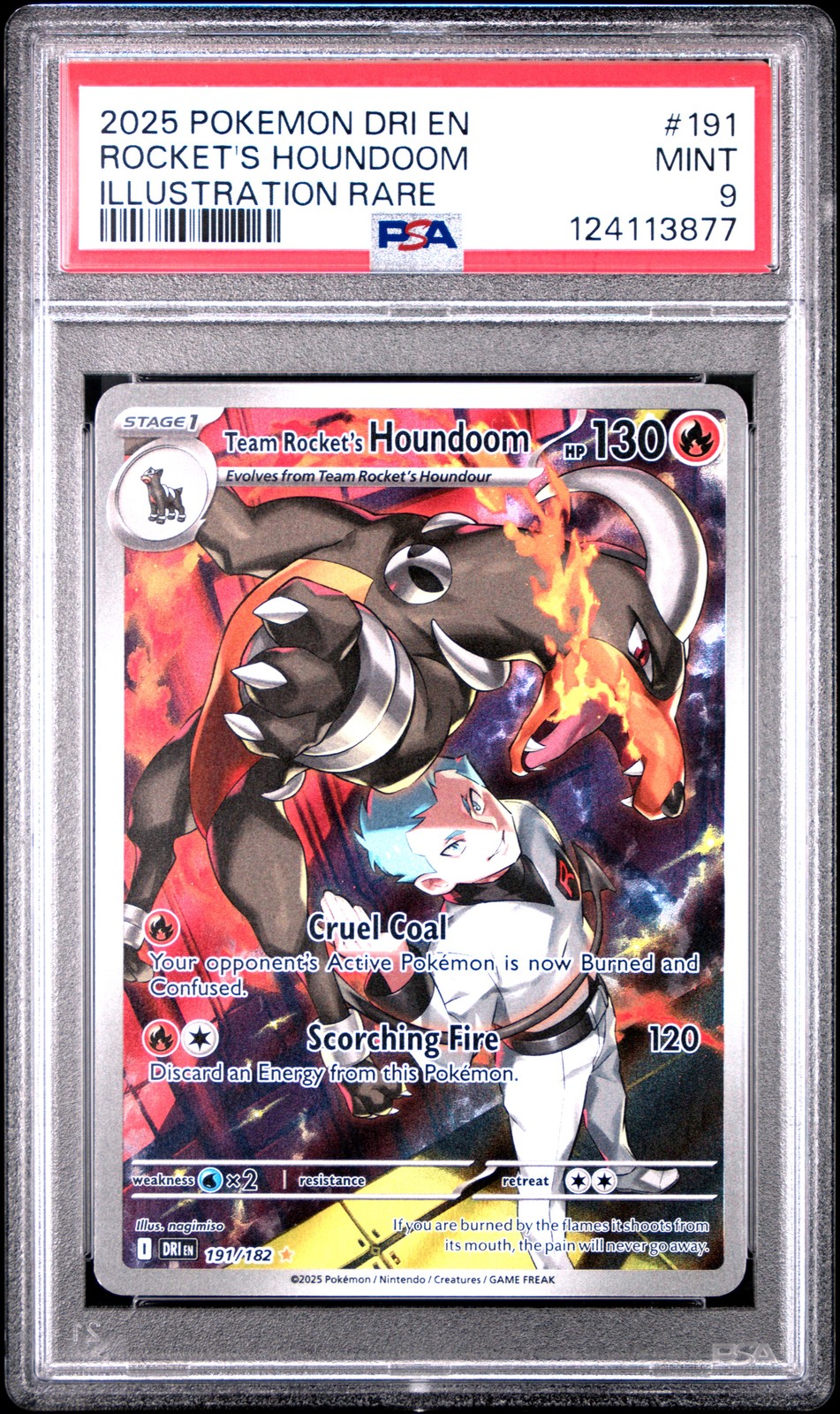 Team Rocket's Houndoom #191