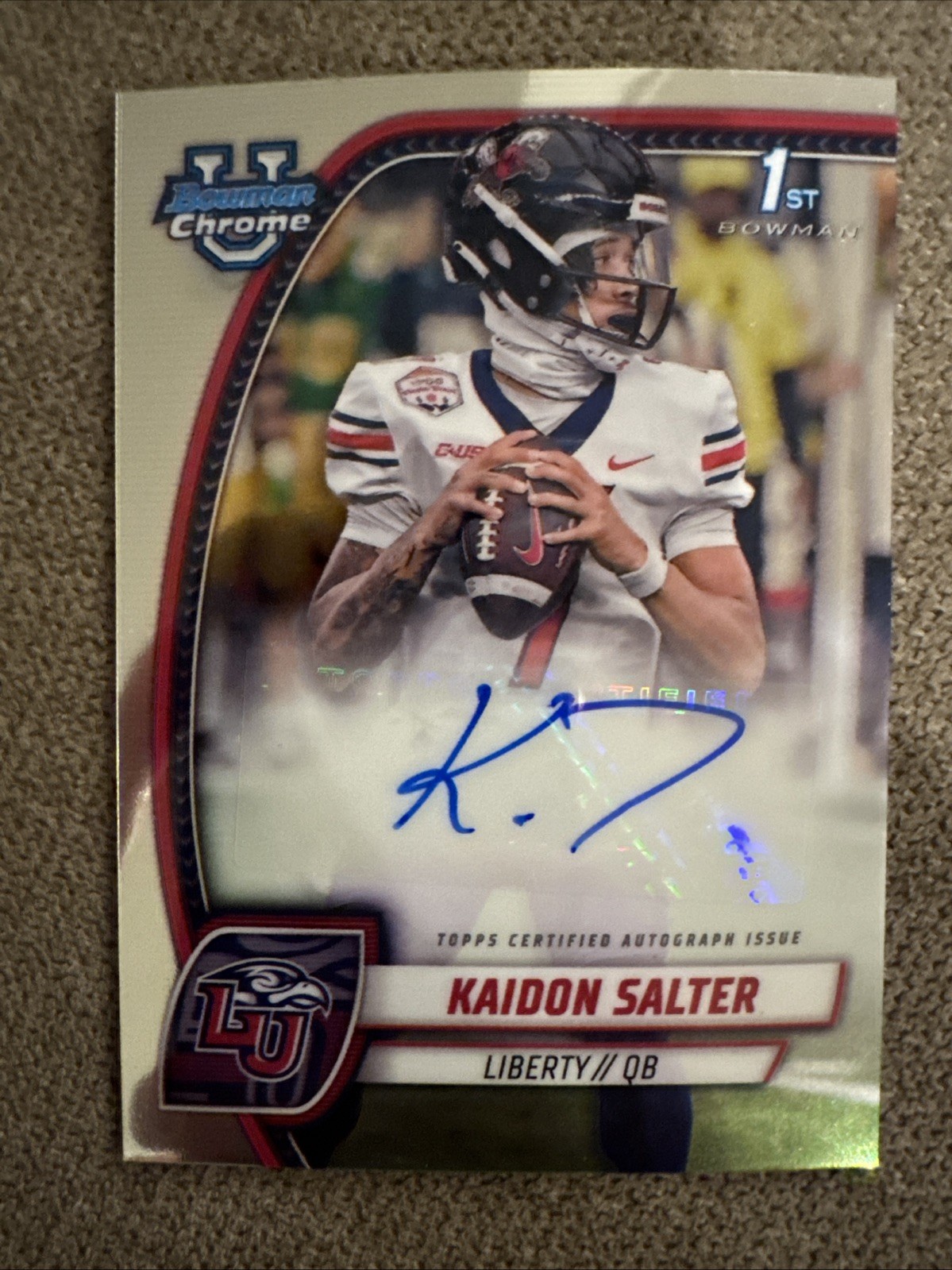 Kaidon Salter 2024 Bowman Chrome U Autograph
