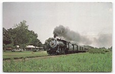 Southern Railway 630 Steam Locomotive Branchville SC 1968 Postcard