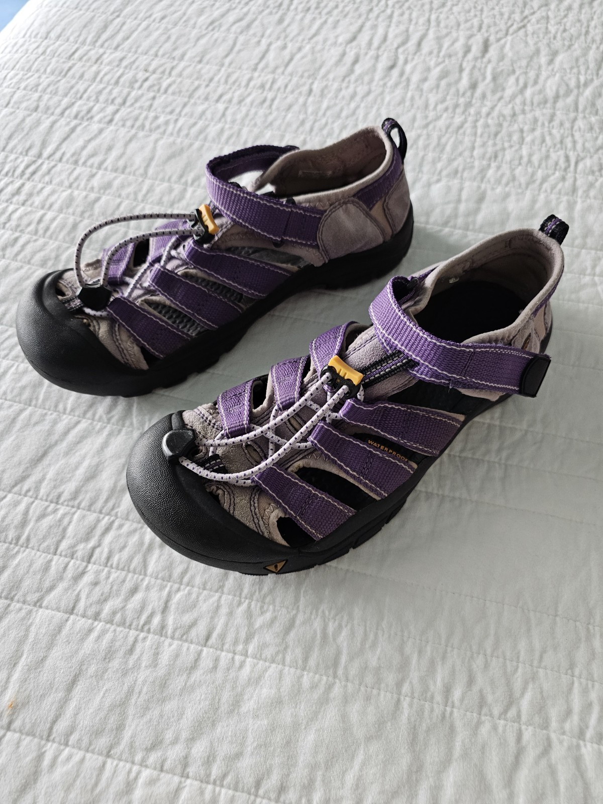 KEEN Sandali Uomo 6 Newport H2 Tela Impermeabile Pescatore Acqua Scarpe Viola