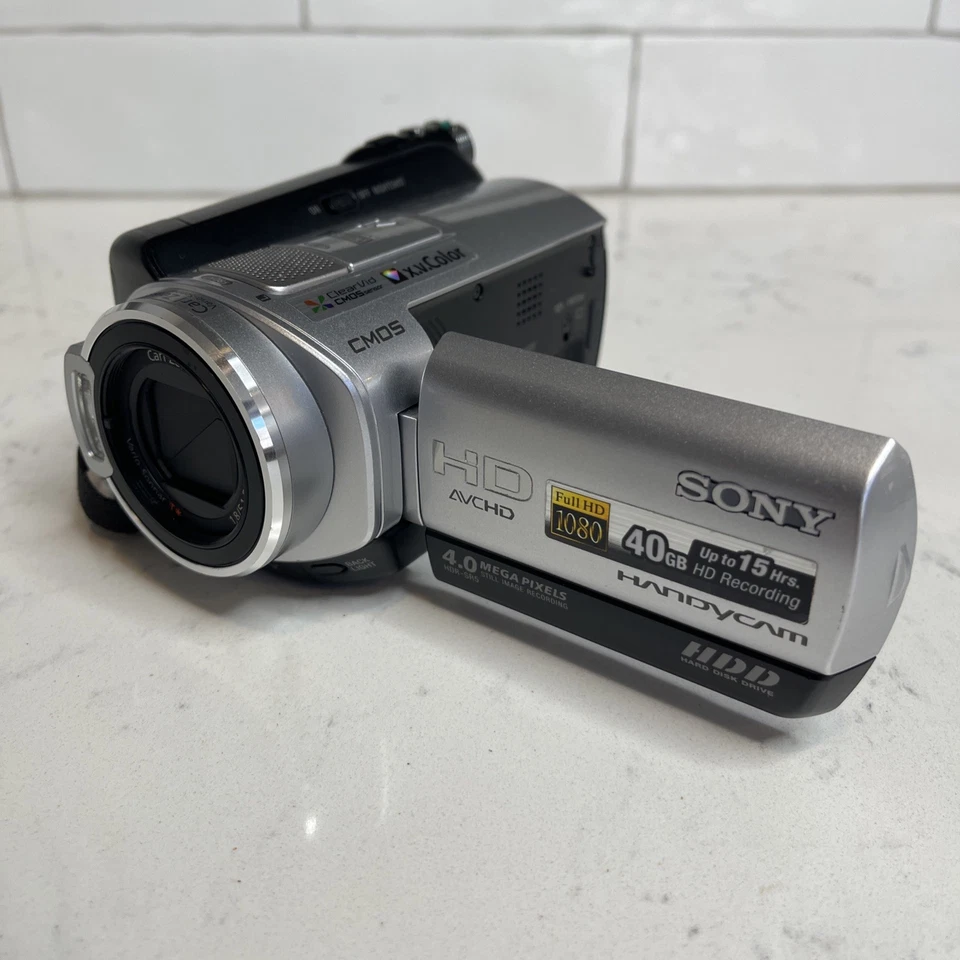 Sony HandyCam HDR-SR5 HDD Camcorder 80X Zoom + Night Shot WORK but w FLAW *READ - Image 3 of 4