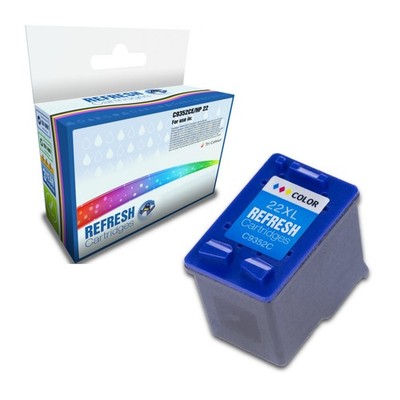 Refresh Patronen Ersatz Farbe C9352CE/22 Tinte kompatibel mit HP Druckern