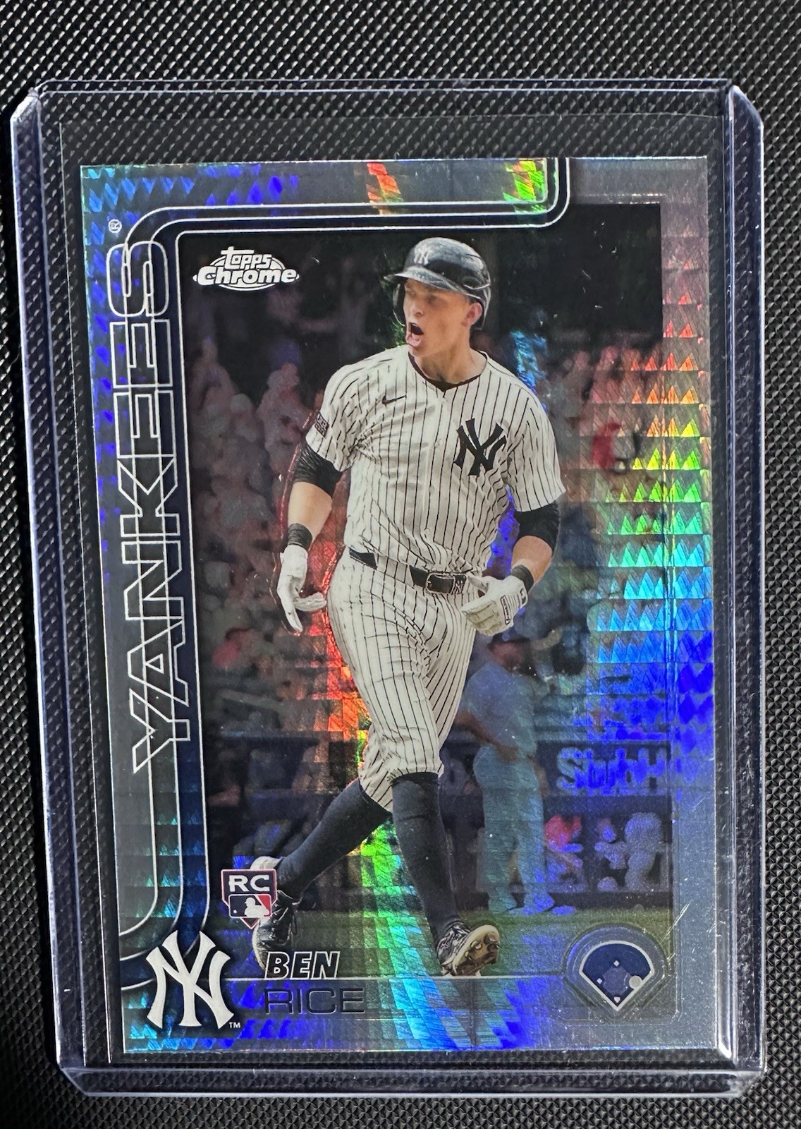 2025 Topps Chrome - Ben Rice #139 Geometric Refractor (RC)