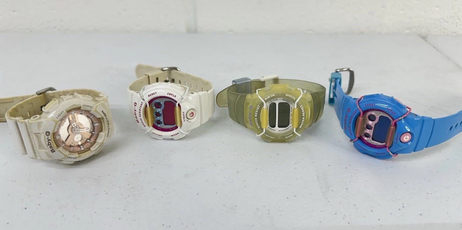 Of Parts G-Shock Baby-G / Lot or 4 Repair Casio - vintagewatches.pk