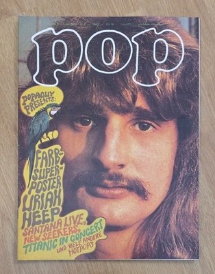 POP Magazin 6/1972 Uriah Heep/Ihre Kinder/ Titanic/Santana/New Seekers (E849)