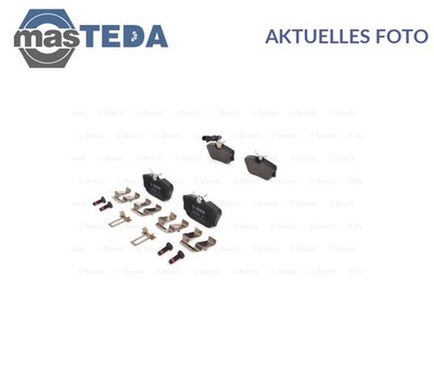 0 986 494 619 SATZ BREMSBELÄGE BREMSKLÖTZE HINTEN BOSCH NEU OE QUALITÄT
