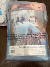 NEW Disney Frozen II Twin/Full Comforter  Sham Set Anna Elsa Factory Sealed