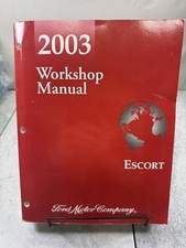 2003 Ford Escort Workshop Service Manual OEM