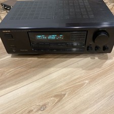 Onkyo TX-SV424 Receiver Audio Video Tuner Amplifier Tested & Works With Remote