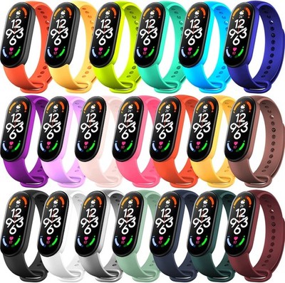 20 Pieces Strap Replacement Compatible with Xiaomi Mi Band 7/6 20 Colors