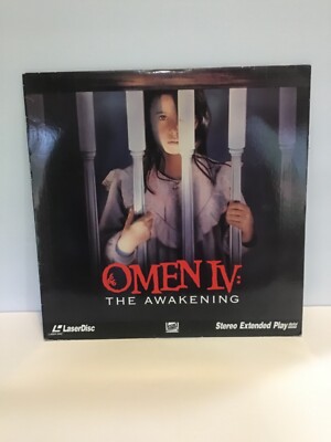 OMEN IV: THE AWAKENING Laserdisc  RARE!