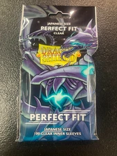 Dragon Shield Perfect Fit 100 Inner Sleeves Japan Small size Top loaded New