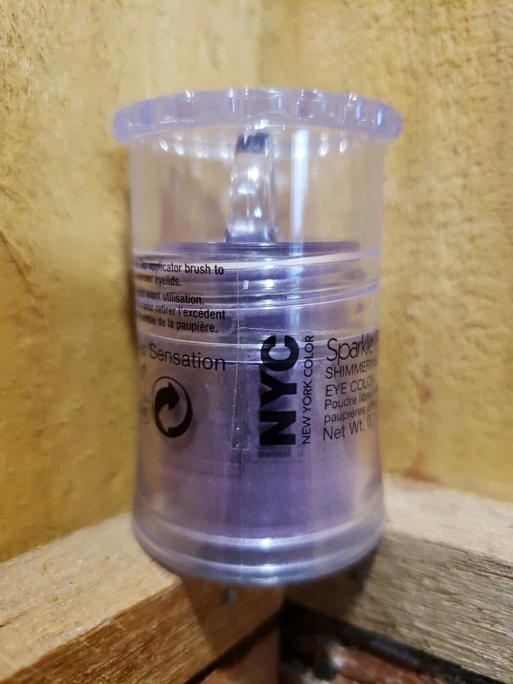 NYC Sparkle Eye Dust Shimmering Brush On Eye Powder 899 Lilac Sensation Lot of 2 - Image 3 of 4