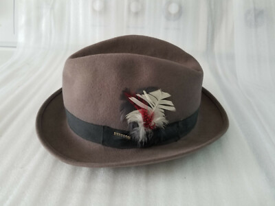 VINTAGE ROYAL STETSON FEDORA FELT MEN'S 