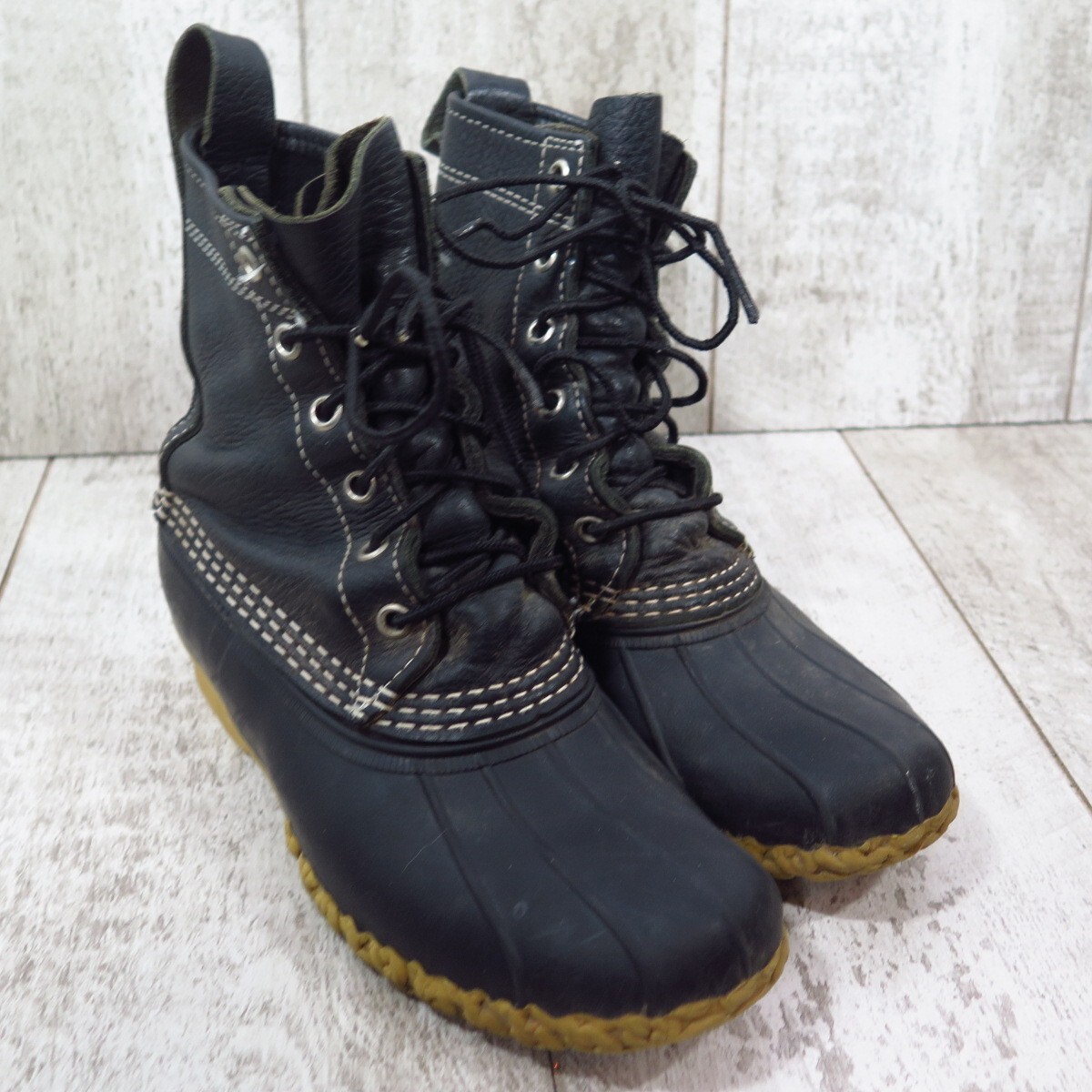 Bean Duck Boots Shoes 212880 Size N Narrow Made In The USA Leather  Upper