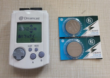 US SELLER-VMU  2 BATTERIES Sega Dreamcast Visual Memory Unit HKT-7000 Japanese