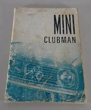 Operating Instructions / Manual British Leyland Austin Mini Clubman... from 1969