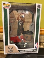 Giannis Antetokounmpo Bucks #06 Funko Pop! NBA Trading Cards Vinyl Figure