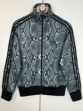 ADIDAS ORIGINALS FIREBIRD Jacke Damen Schlangenmuster Bunt Gr. 40 Retro Vintage