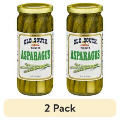 16oz, (2 pack) Old South Apparel Pickled Asparagus,new