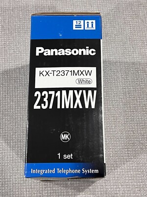 Panasonic KX-T2371MXW White One Touch Speed Dialer Integrated
