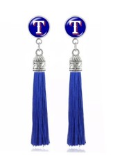 Baseball Earrings, Tassel Dangle Earrings, Baseball Jewelry Stainless Steel