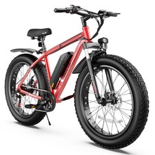 Electric Bike for Adult,26'' Ebike 25/20mph Mountain Bicycle 500W 48V Commuter