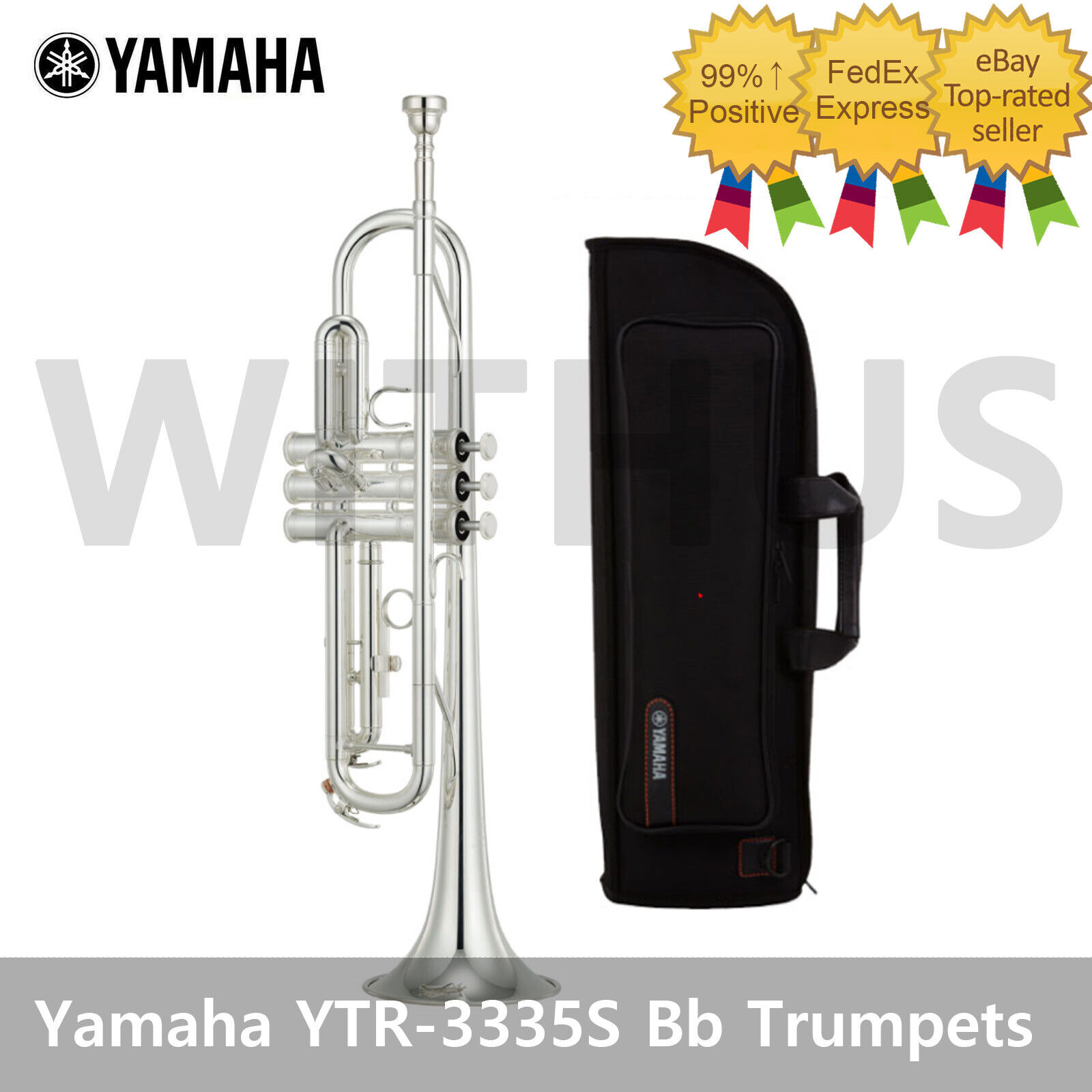 Yamaha YTR-3335S Bb Trumpets Student Model with Case YTR3335S - Express