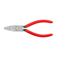 Knipex Flachzange 20 01 140, GreiffläChen Gezahnt, Mit Hieb, LäNge 140 Mm