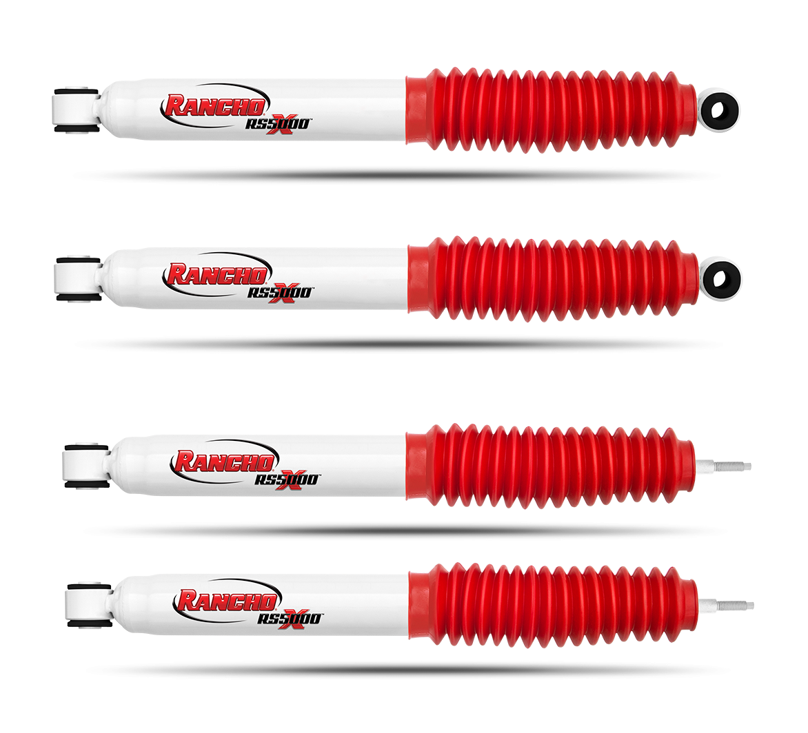 Rancho RS5000X Front & Rear Shock Absorber Set For 05-16 F-250 F